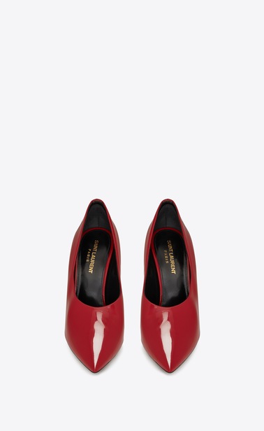 teddy pump in patent leather